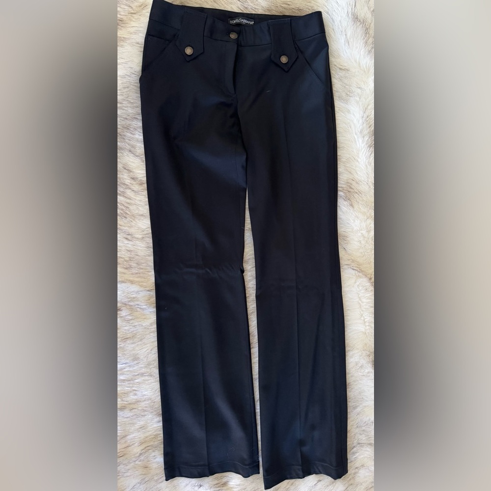 Dolce & Gabbana Black Trousers